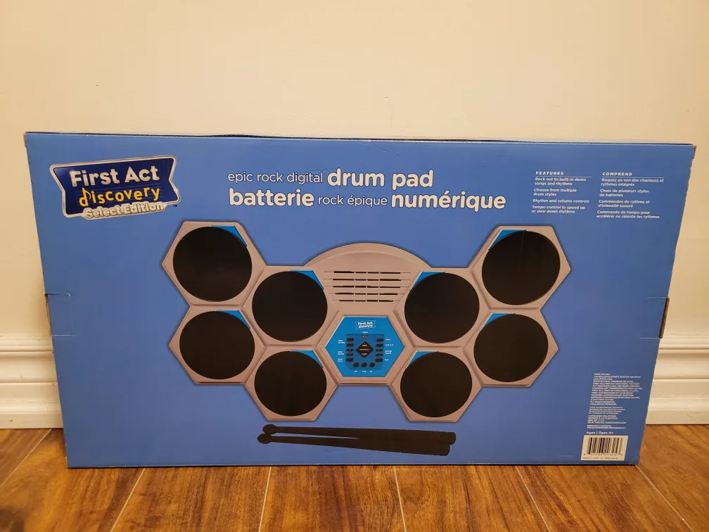 First Act Discovery Select Edition Drum Pad image indicator(2)