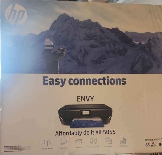 NEW- NEVER USED!!! HP Envy 5055 All-in-One Printer - photo 2