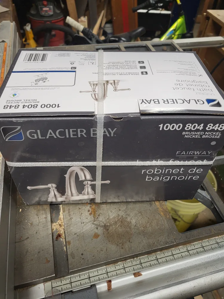 New faucet for 3 hole sink image indicator(2)