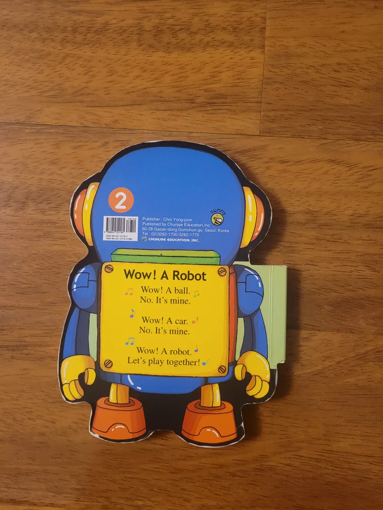 Wow! A Robot Book image indicator(2)