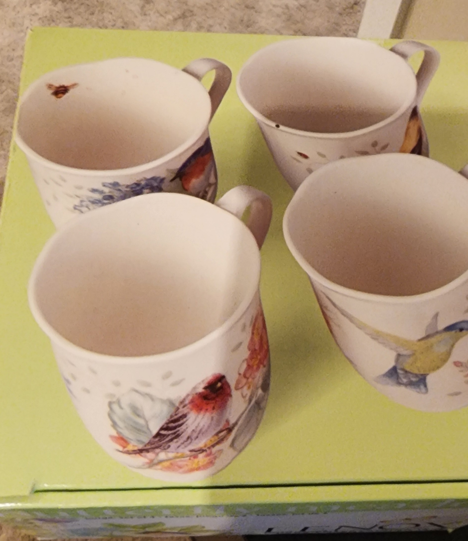 Lenox Butterfly Meadow Mugs, Set of 4 - photo 2