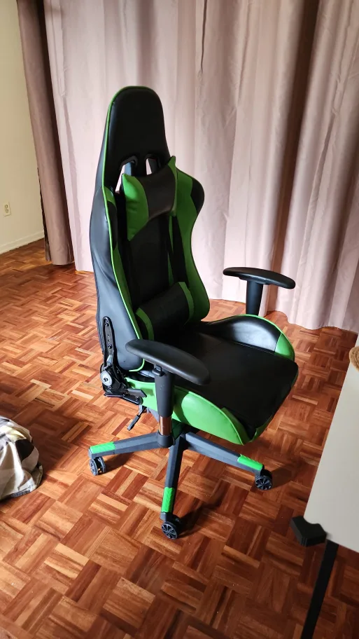 Gaming Chair with Headrest and Lumbar Support thumbnail