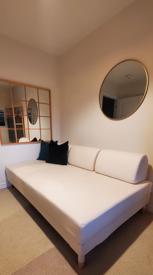 IKEA FLOTTEBÖ Sofa Bed in Beige with Storage Space