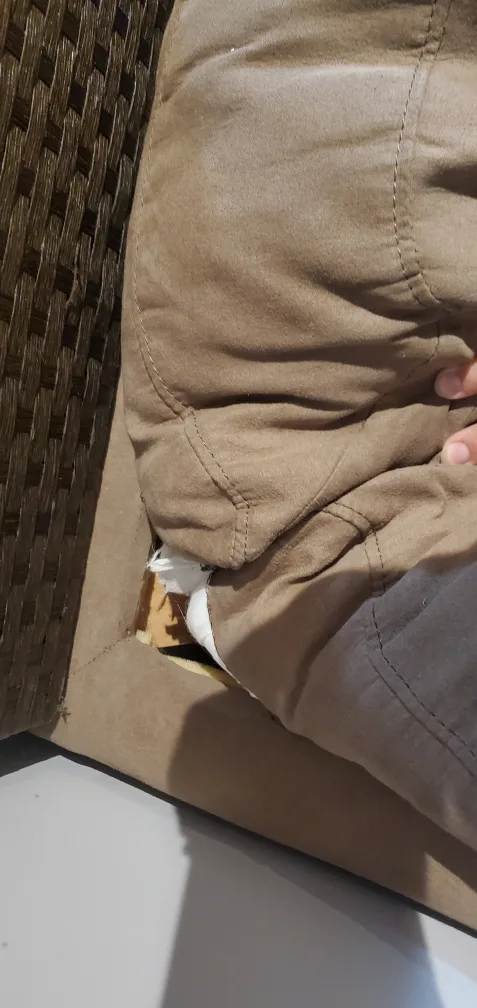 Brown Sectional Sofa with Ottoman image indicator(4)