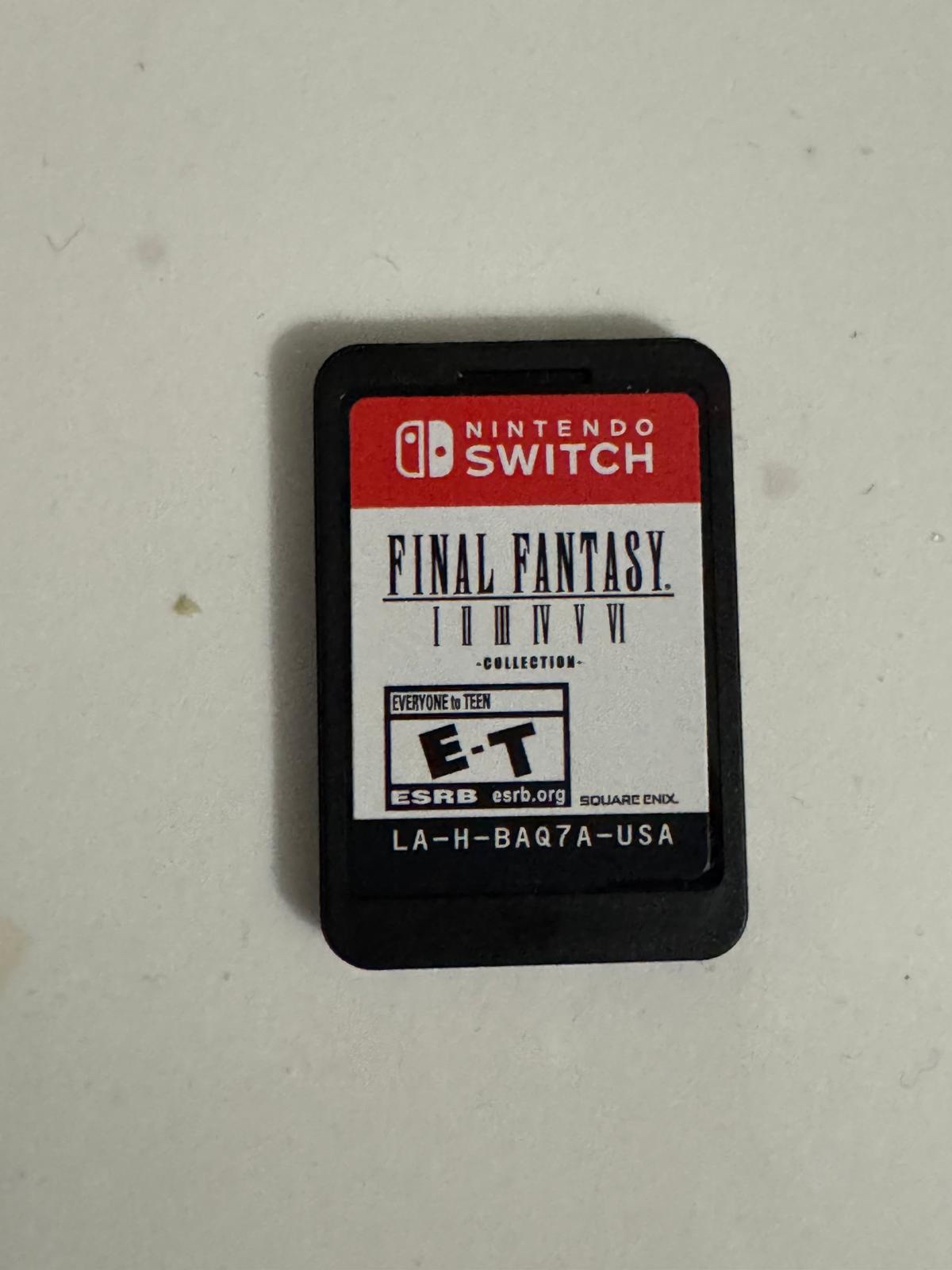 Nintendo switch Final fantasy I-VI