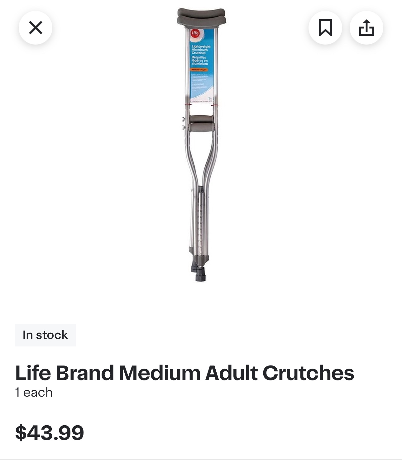 Cane & Crutches