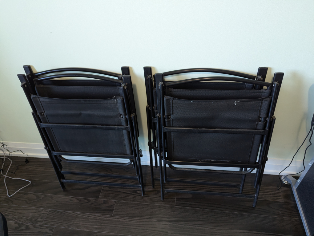 Glass Top Patio Table and Chairs - photo 5