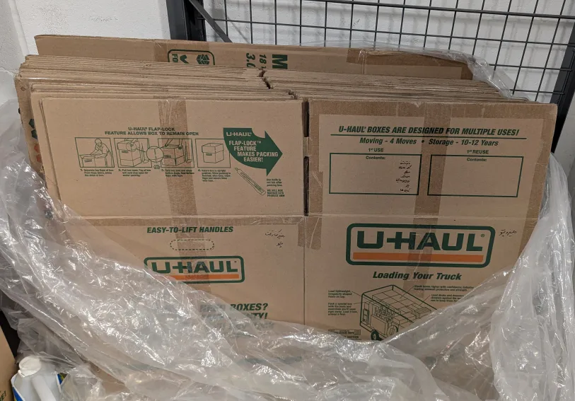 U-Haul Medium Moving Boxes - Pack of 18 thumbnail