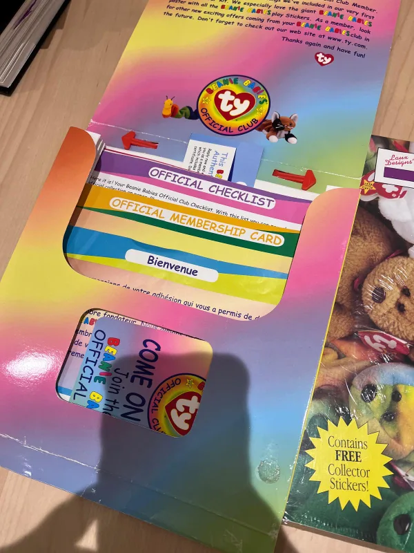 TY Beanie Babies 1st Edition Official Membership Kit image indicator(3)