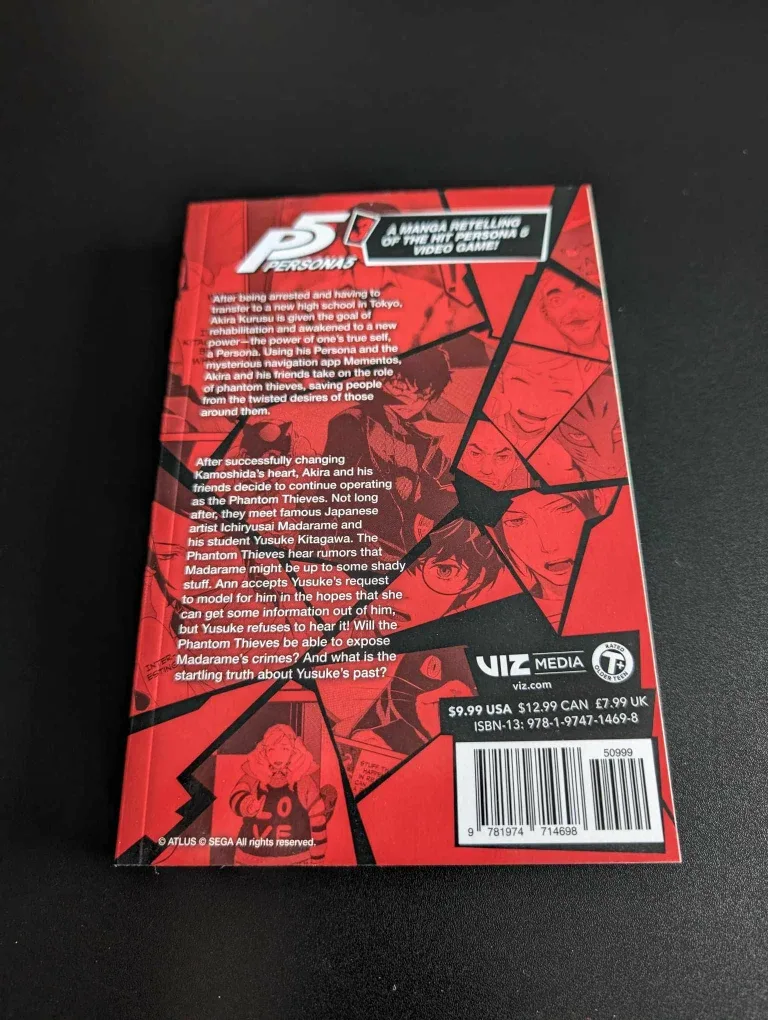 Persona 5 Manga - Vol. 3 (read bio)  image indicator(2)