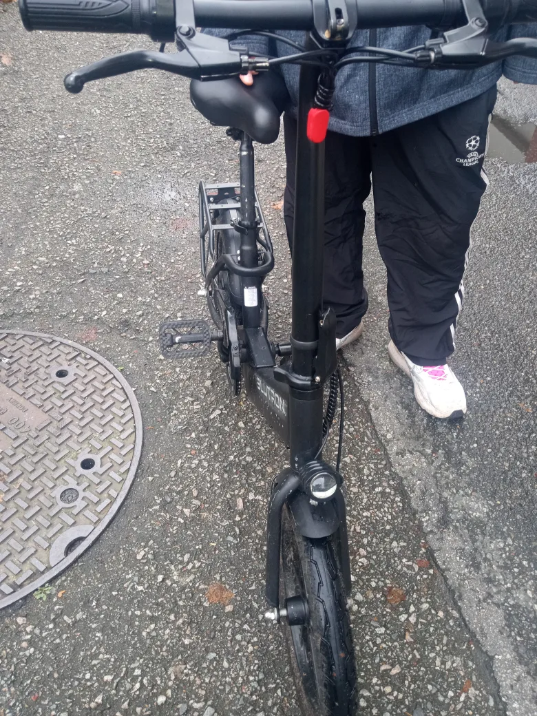 Bluetron Electric Folding Bike image indicator(3)