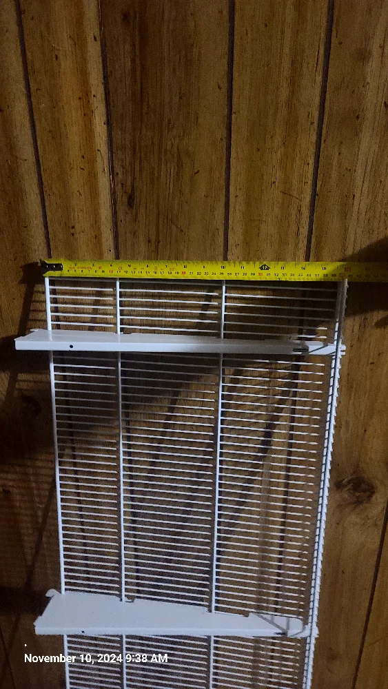 White Wire Shelving Unit (3) peace image indicator(4)