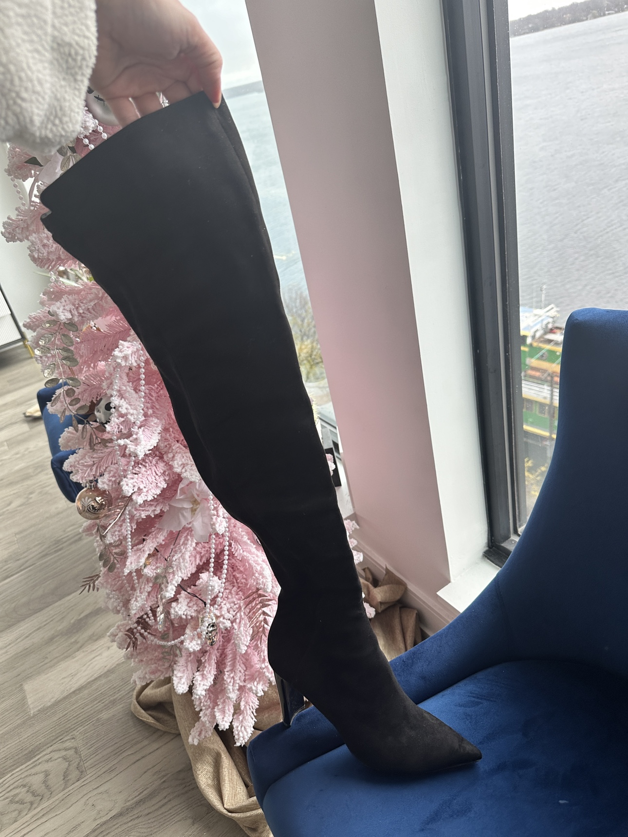 ALDO Black Over the Knee Boots - photo 3