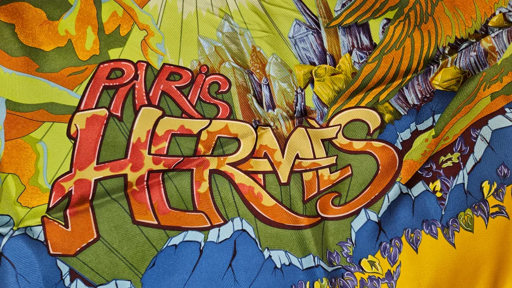 Hermes Silk Scarf - Scales méditerranéennes 2003 image indicator(3)