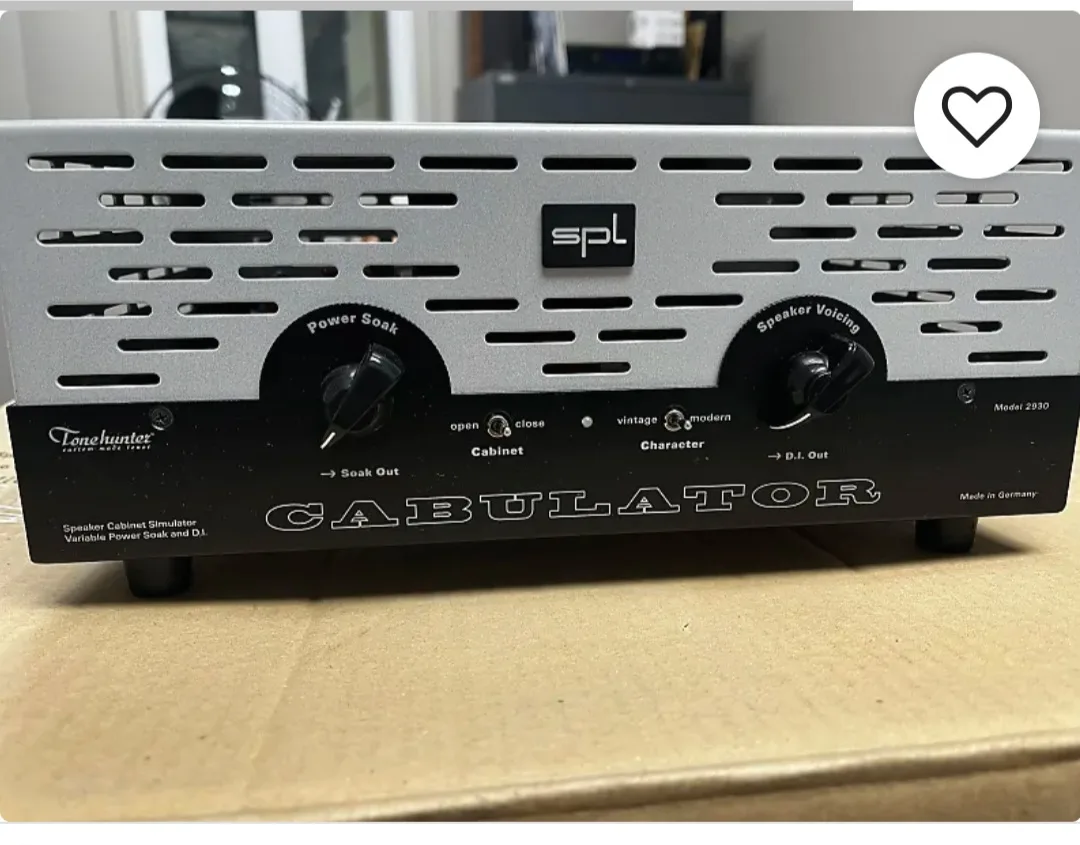 SPL Cabulator Model 2930 Speaker Cabinet Simulator 2010s image indicator(3)