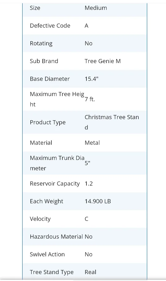 Krinner Tree Genie Christmas Tree Stand for sale image indicator(6)