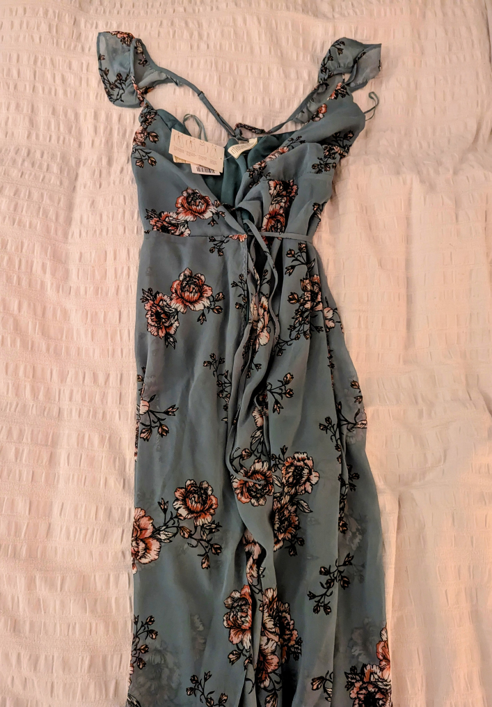 Floral Wrap Dress - New with Tags