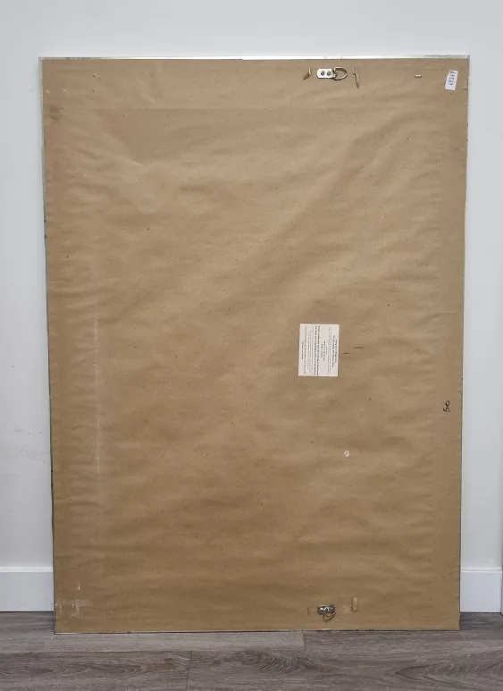 Large Silver Framed Mirror image indicator(2)