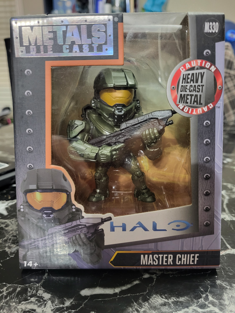 Halo Master Chief Metals Die Cast Figure