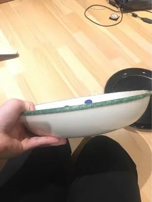 Pasta Serving Bowl Trattoria  Italia Large porcelain image indicator(3)