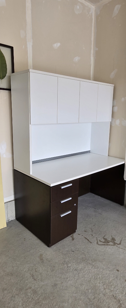 Office Desk with Hutch - photo 2