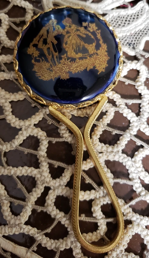 Vintage Hand Mirror