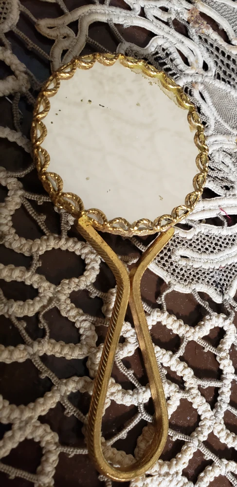 Vintage Hand Mirror - photo 2