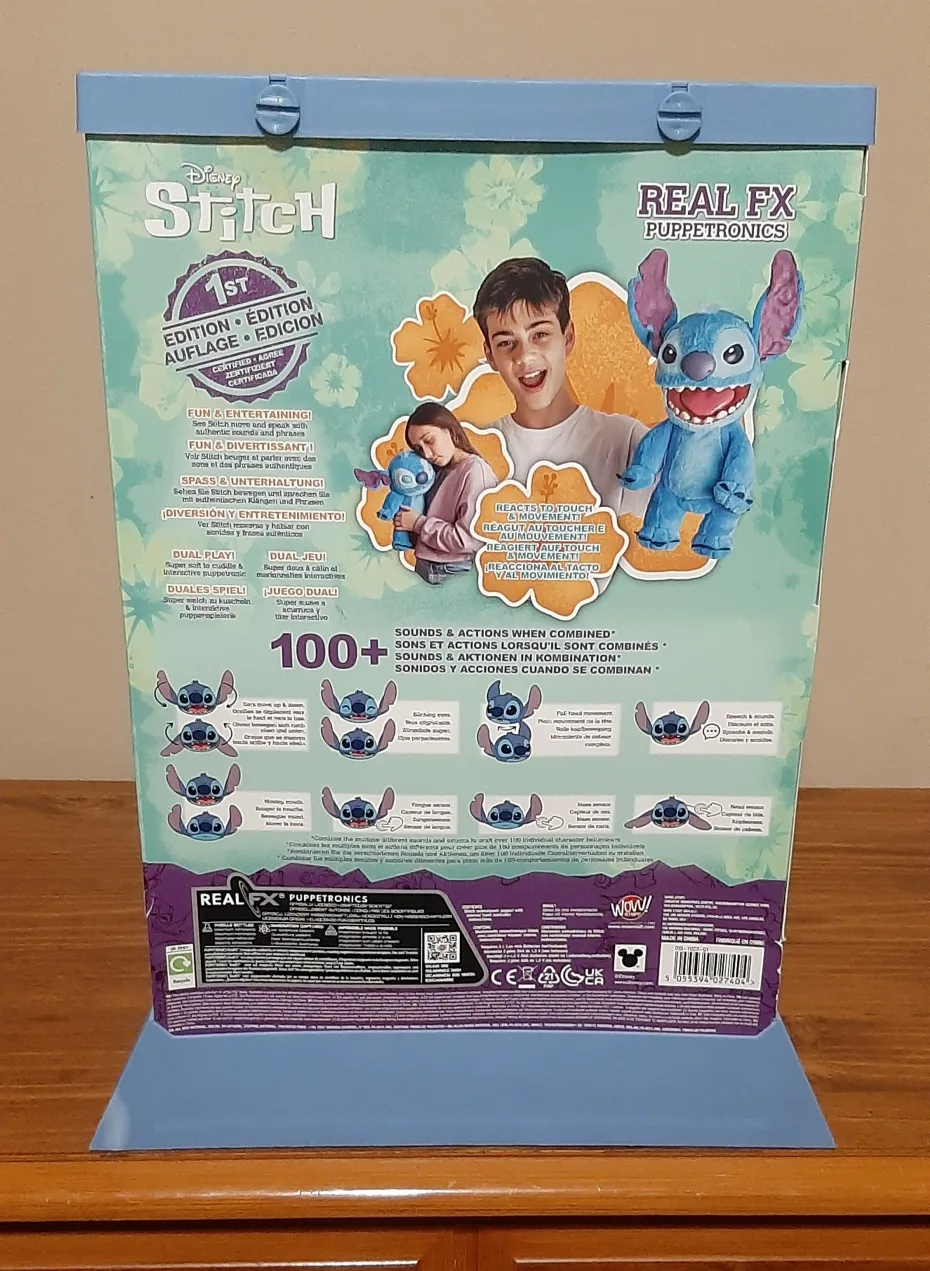 Real FX Disney Stitch Puppet (1st Edition) image indicator(2)