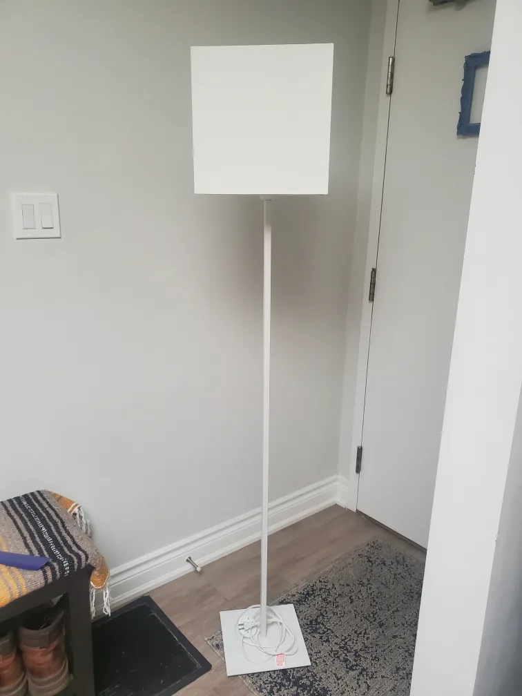 White Floor Lamp thumbnail