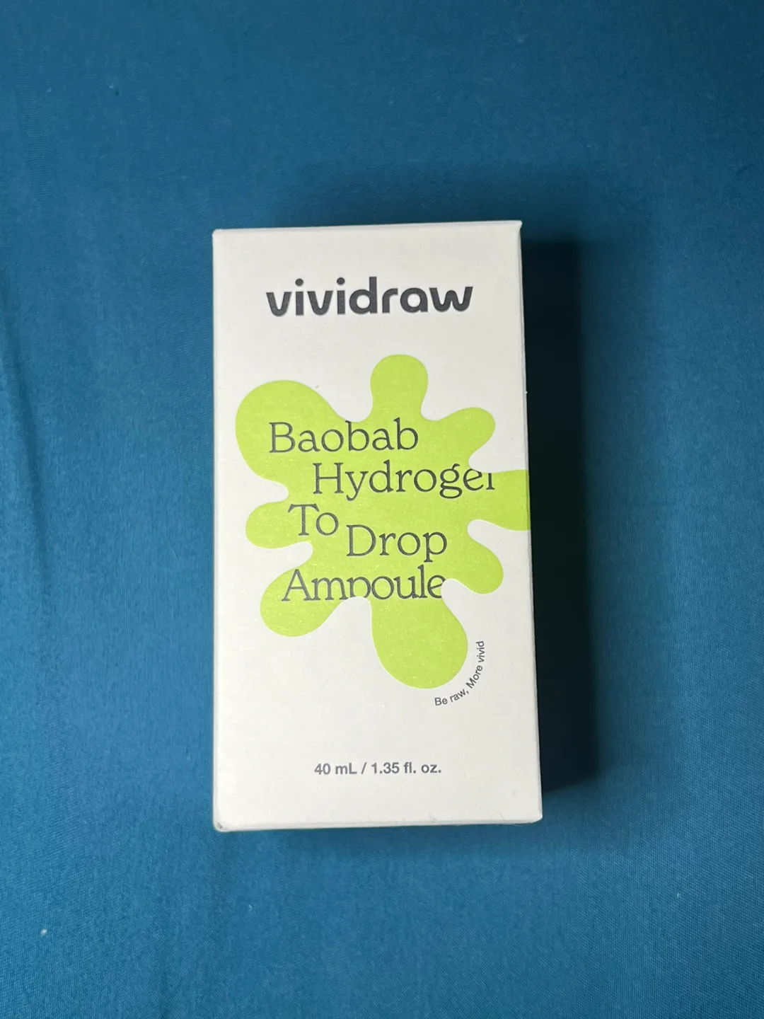 vividraw Baobab Hydrogel To Drop ampoule skincare kbeauty thumbnail