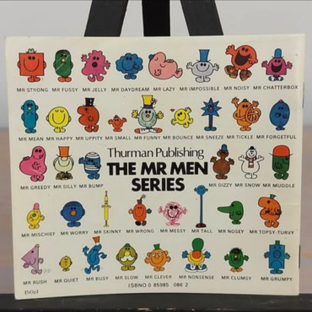 1971 Mr. SNEEZE Paperback Book by Roger Hargreaves (Rare) image indicator(2)