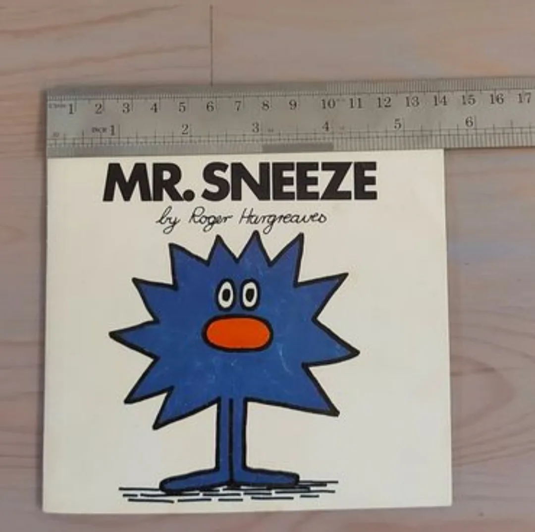 1971 Mr. SNEEZE Paperback Book by Roger Hargreaves (Rare) image indicator(5)