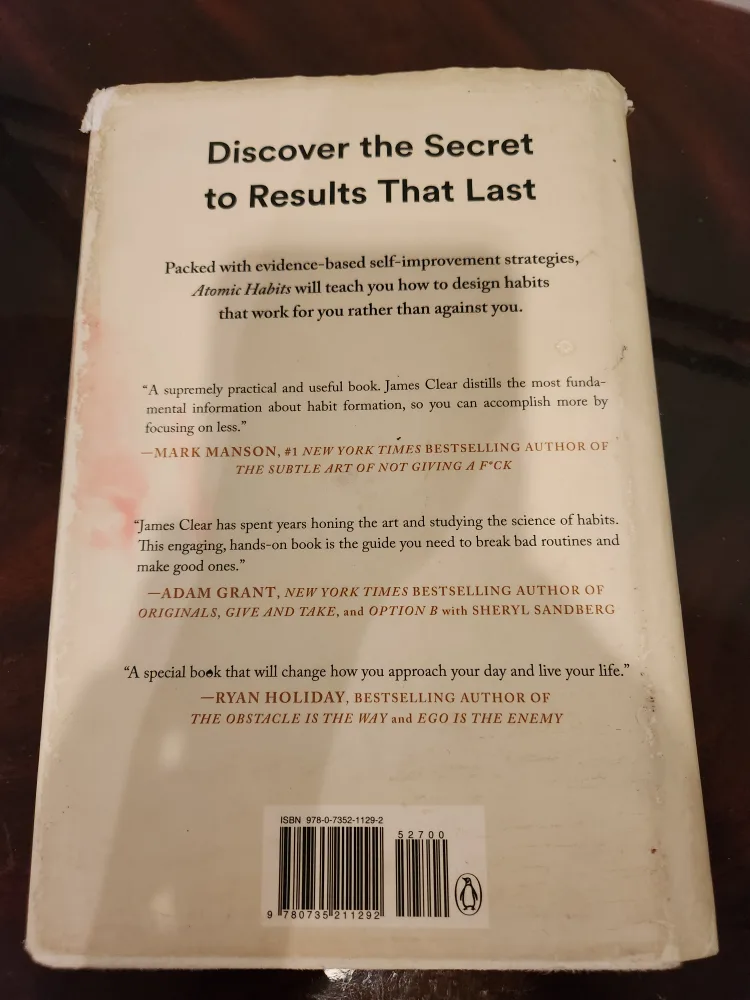 Book Atomic Habits by James Clear image indicator(2)