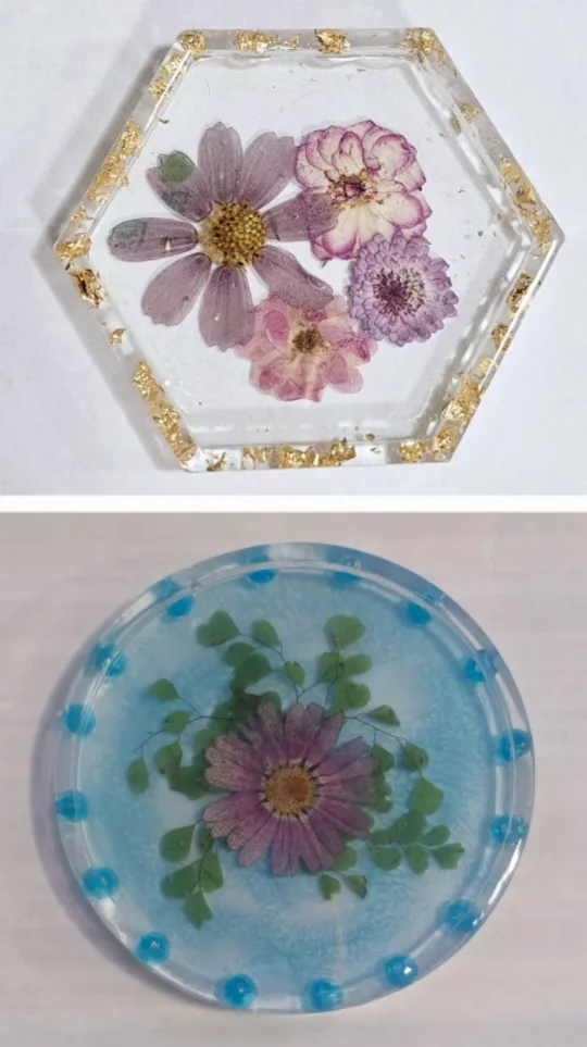 Resin artwork, Coasters image indicator(3)