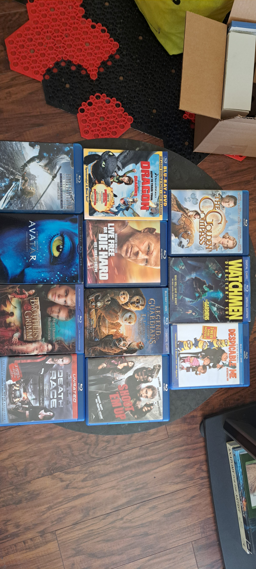 Blu-ray Movie Bundle - 11 Movies