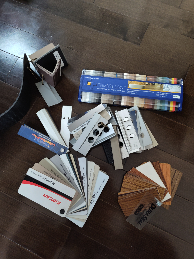 Renovation supply samples #freecycle