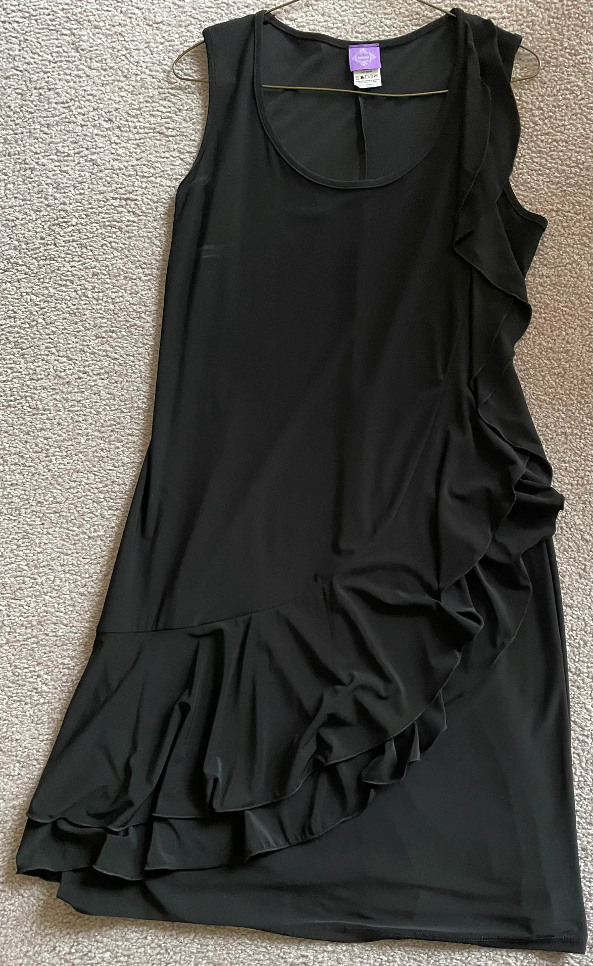 Black Ruffled Dress thumbnail