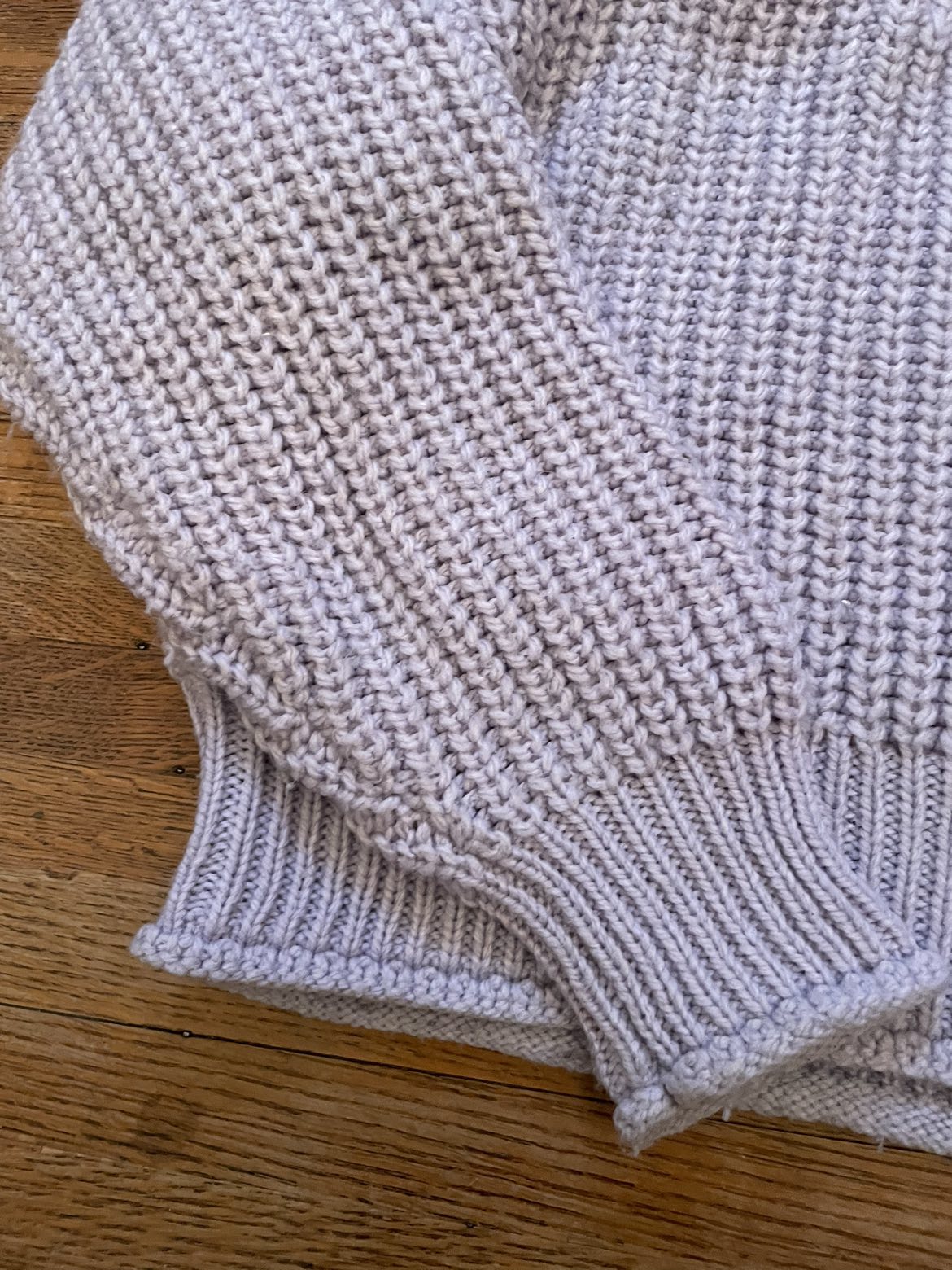 Chunky cable knit sweater - photo 5