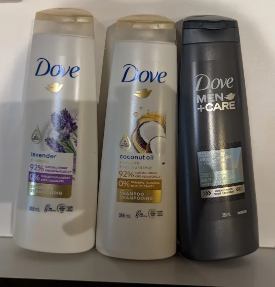 3x New Dove Shampoos thumbnail
