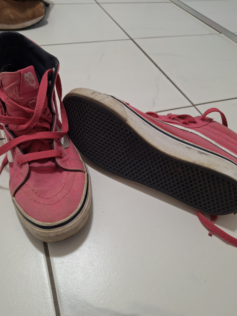 Pink Vans High-Top Sneakers - photo 2