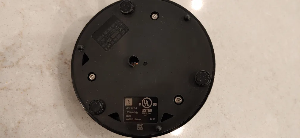 Nespresso Aeroccino Milk Frother base 🧡 image indicator(2)