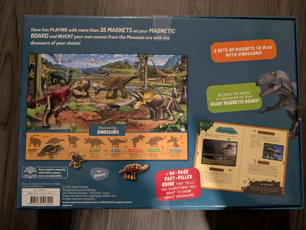 Discovering Dinosaurs Magnetic Board and Book image indicator(2)