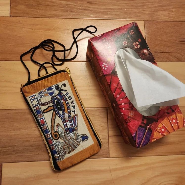 �🧡 Egyptian Eye of Horus Crossbody Bag image indicator(3)