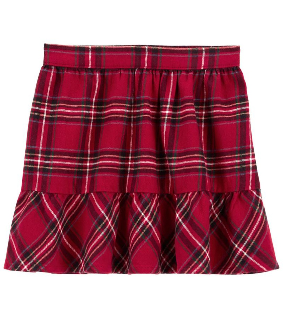 Toddler Carter's Red Plaid Skirt