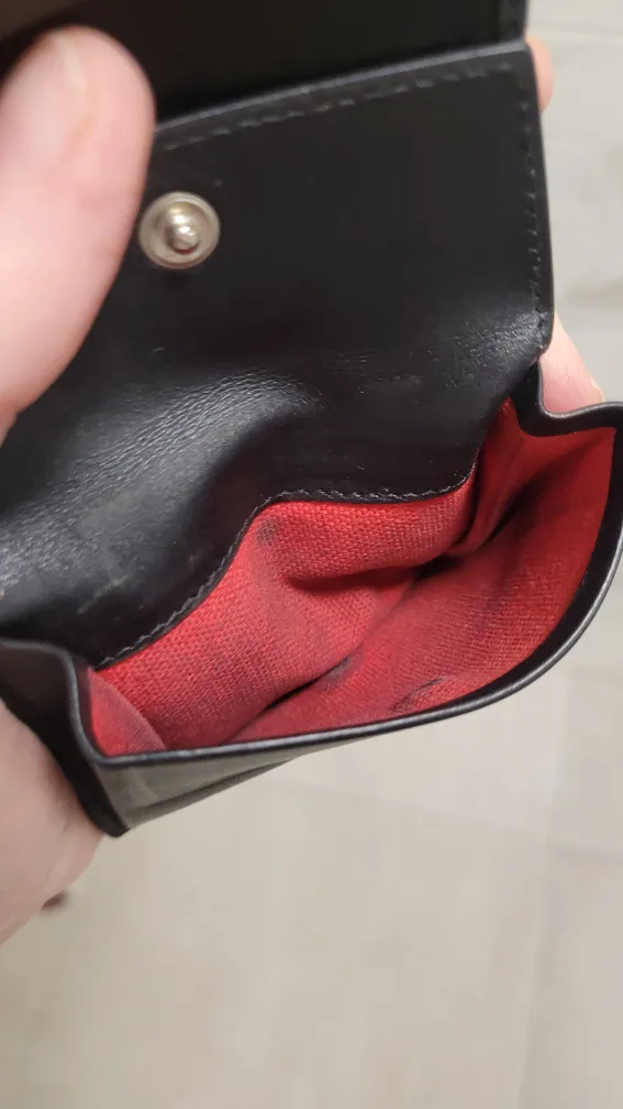 Authentic Christian Louboutin Spiked Wallet image indicator(8)