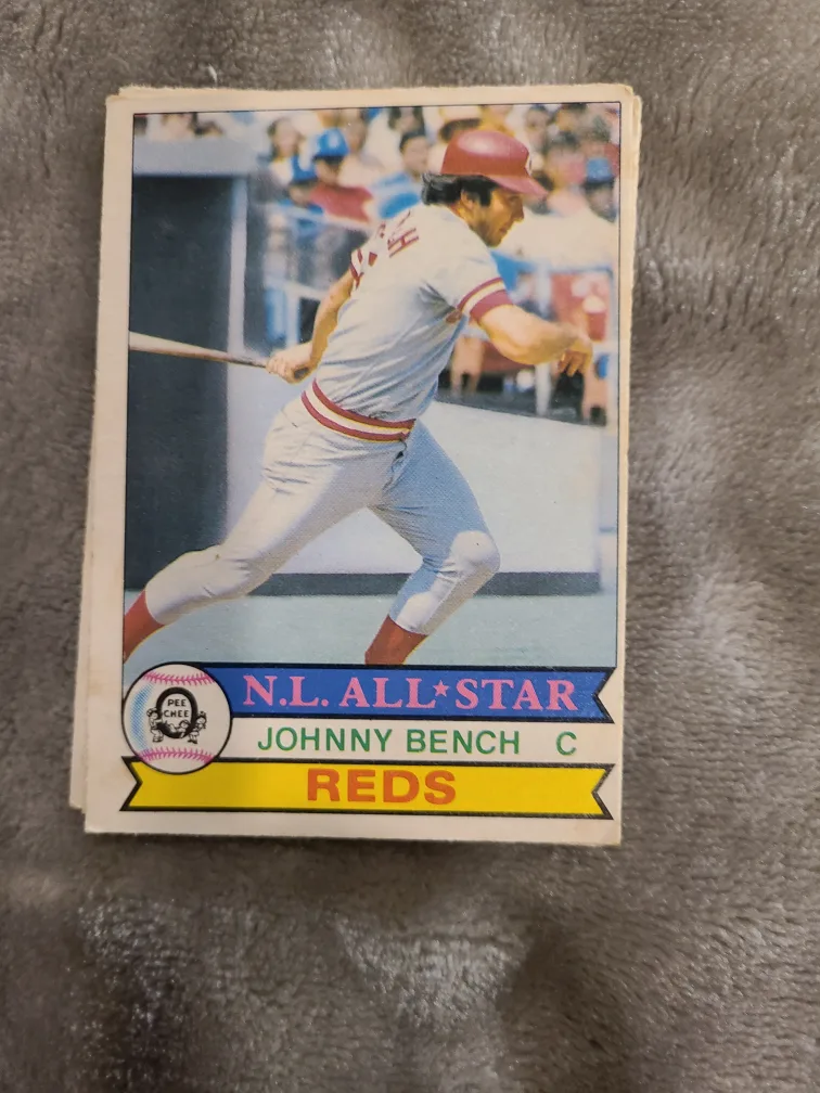 1979 O Pee Chee Baseball Cards - 5 Card Lot - Reds & Angels image indicator(3)