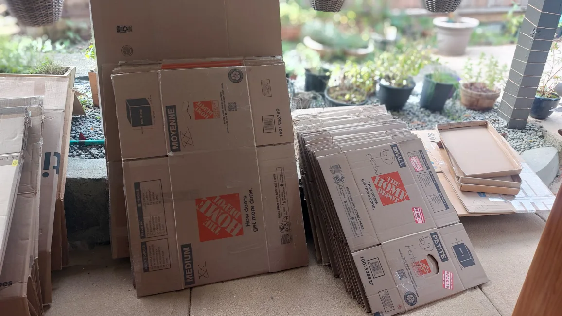 Moving Boxes & packing materials