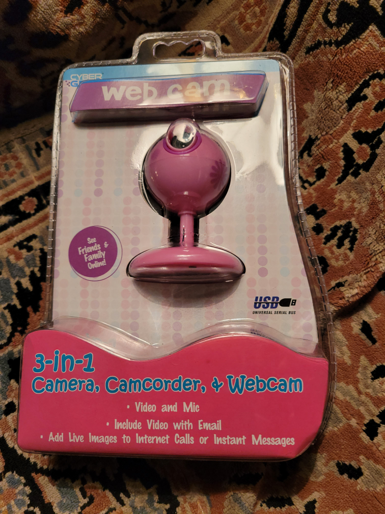 Cyber G 3-in-1 Camera, Camcorder, and Webcam