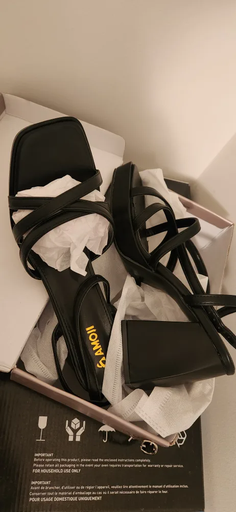 4 Inches Platform Chunky Heel Ankle Strap 🧡 image indicator(2)