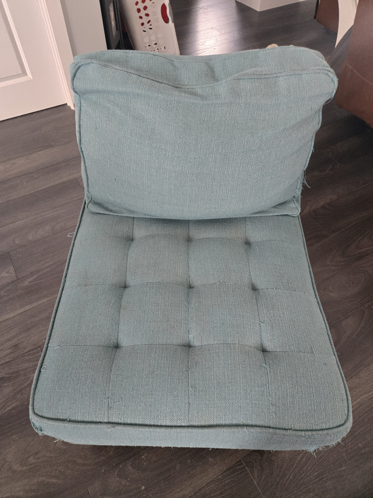 Teal Sectional Sofa - photo 4